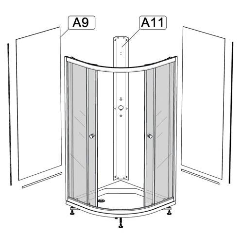 Installation du receveur de douche : instructions d'installation