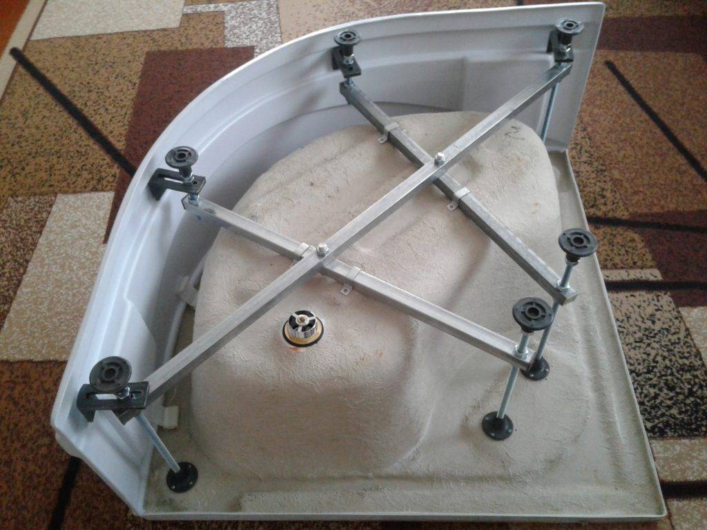 Cabine de douche à monter soi-même : bonde, bac, photo, vidéo