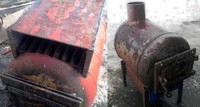 Poêle à gaz pour une résidence d'été: types, choix, consommation de gaz, fonctionnement