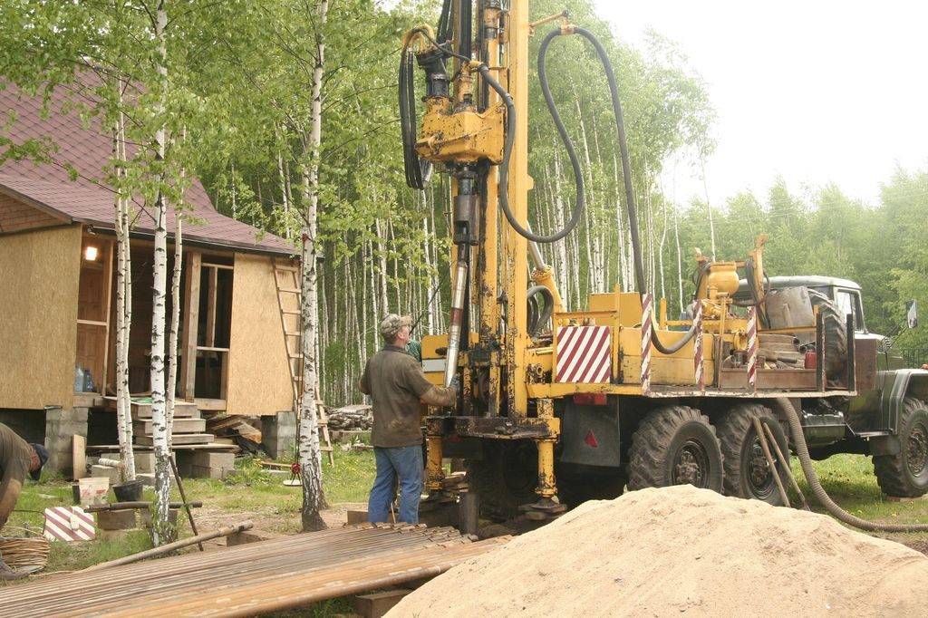 Forage de puits d'eau - technologie de processus