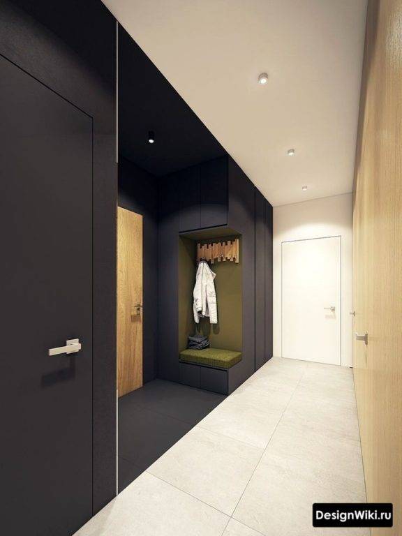 5 façons de sélectionner avec succès des meubles pour agrandir visuellement le couloir