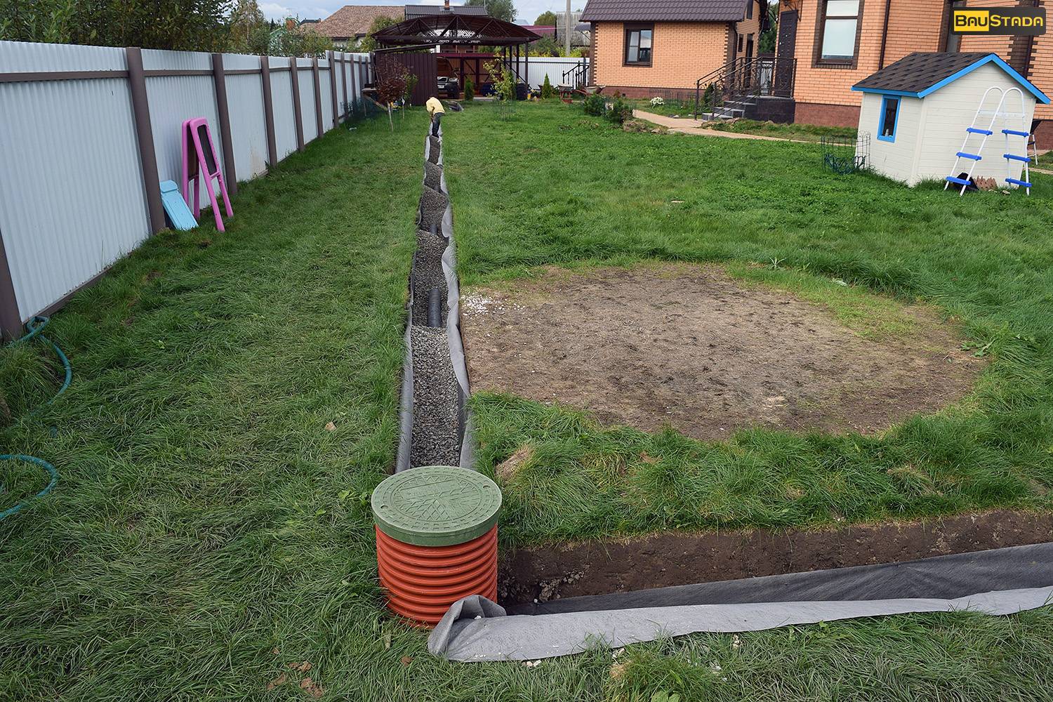 Comment faire le drainage d'une parcelle de jardin de vos propres mains: analyse de la technologie d'aménagement