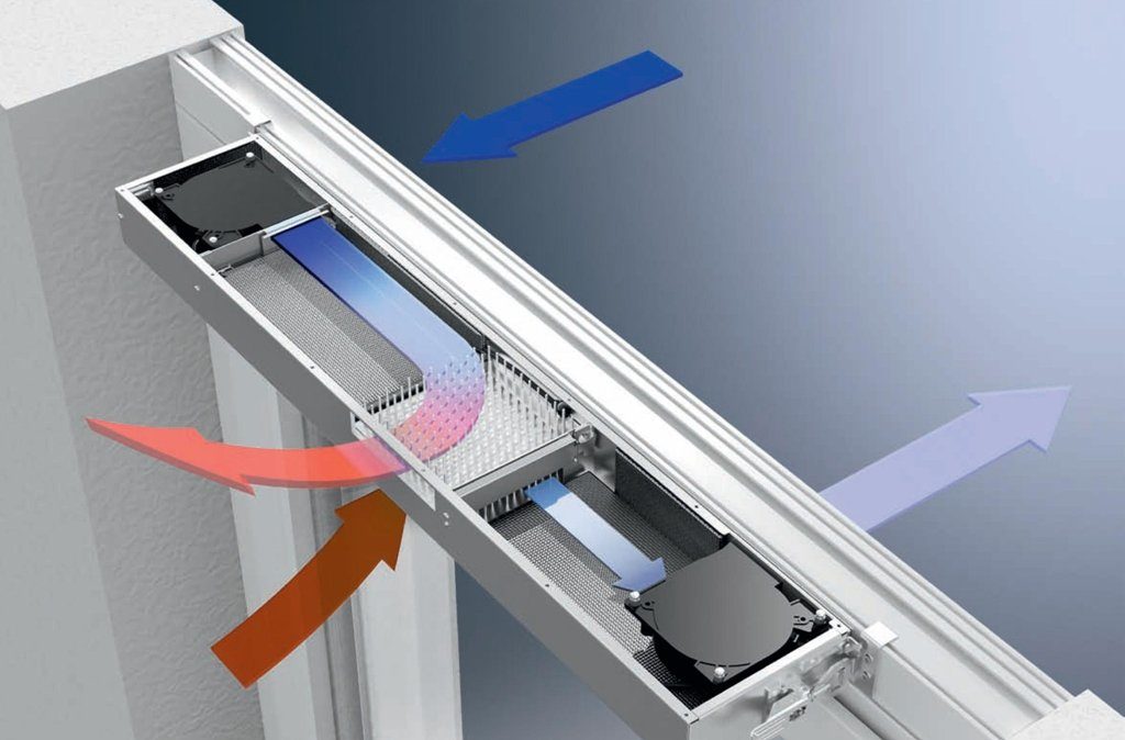 Vanne de ventilation d'alimentation pour fenêtres en plastique: installation, appareil, types
