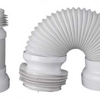 Ondulation pour la cuvette des toilettes: caractéristiques du choix du brassard et des nuances d'installation