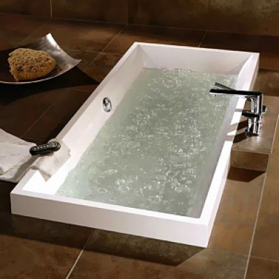 Baignoires pour la salle de bain - variétés, caractéristiques et photos