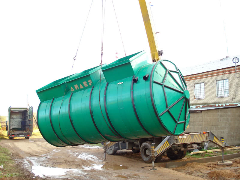 Fosse septique Triton pour la maison et le jardin, gamme, procédure d'installation