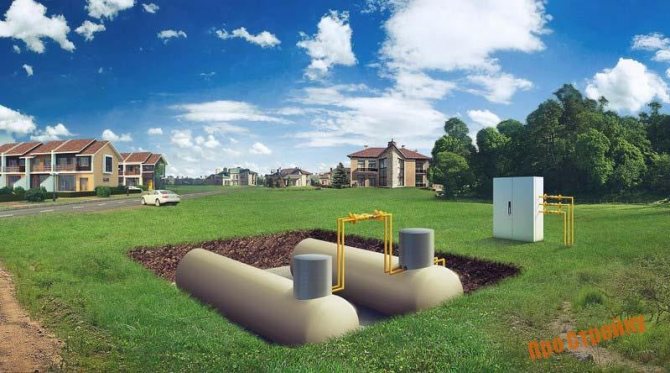 Comment déterminer correctement la distance entre un réservoir d'essence et un bâtiment résidentiel: choisissez un endroit approprié sur le site