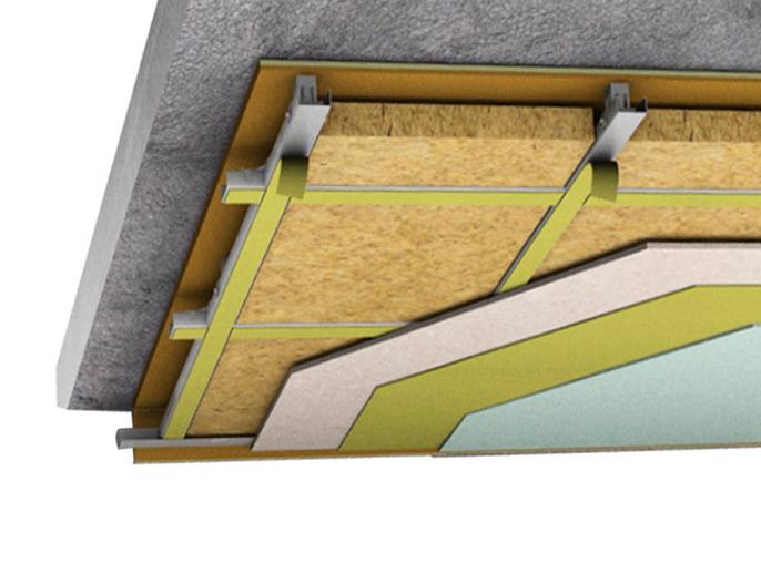 Insonoriser le plafond d'un appartement sous un plafond tendu: comment faire une insonorisation, des plafonds tendus insonorisés, l'installation