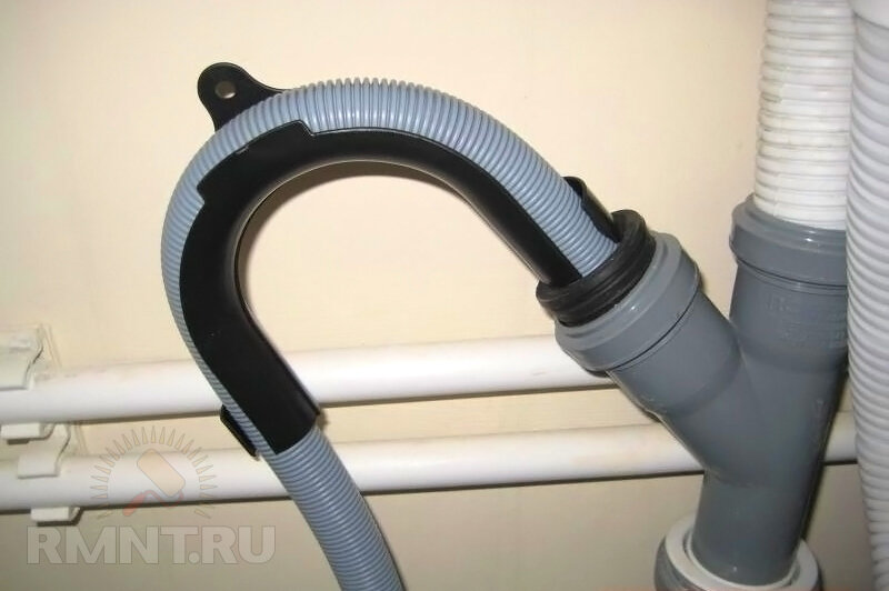 Raccordement de la machine à laver à l'égout - comment raccorder correctement le drain