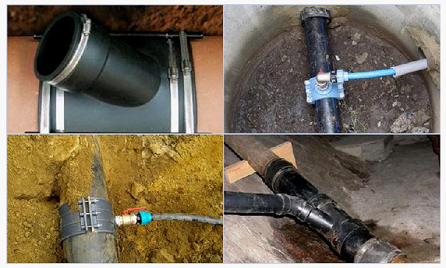 Comment s'écraser dans une conduite d'eau sous pression de vos propres mains