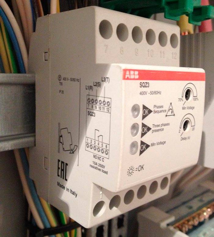 Contrôle de phase - objectif, principe de fonctionnement et schéma de connexion