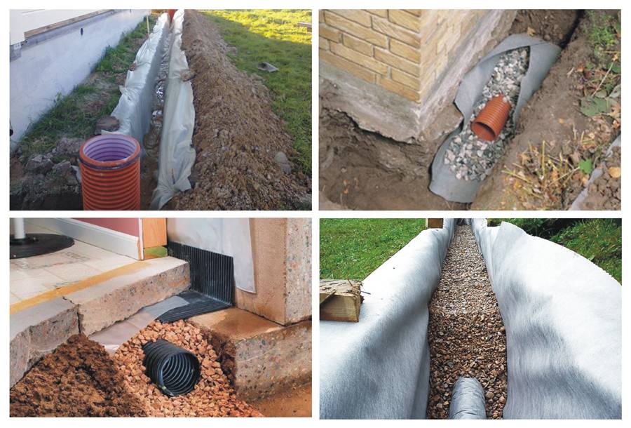 Drainage à leur chalet d'été : le moyen le plus simple de faire soi-même le drainage autour de la maison