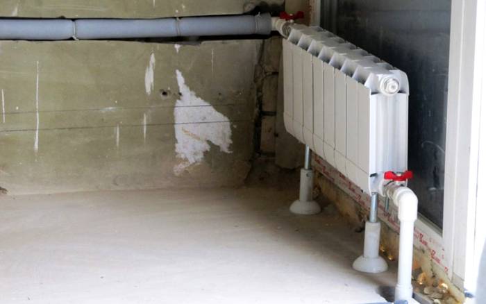 Chauffage à faire soi-même d'une maison privée à deux étages - schémas