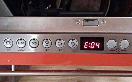 Réparation de lave-vaisselle Electrolux à domicile: dysfonctionnements typiques et leur élimination