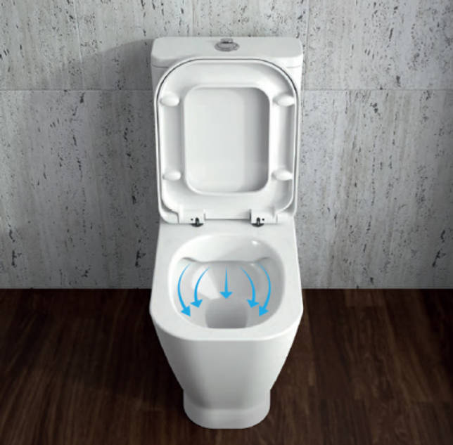 Toilettes sans rebord : avantages et inconvénients, avis des propriétaires