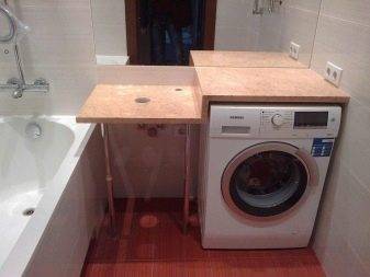 Les nuances de l'installation d'un évier sur une machine à laver: un exemple de travail étape par étape