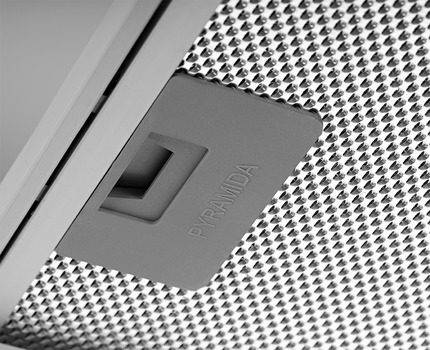 Filtres à graisse pour hotte: variétés, leurs caractéristiques et inconvénients + comment choisir