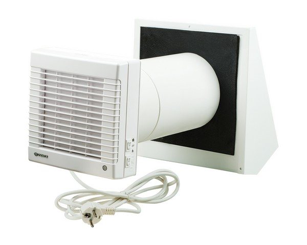 Ventilation d'échappement sur le balcon et la loggia: options de ventilation