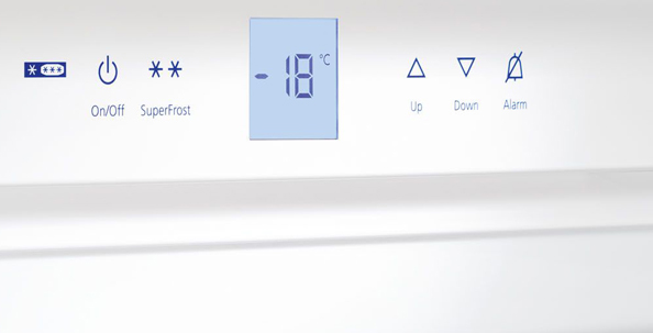 La température dans le réfrigérateur pour la conservation des aliments