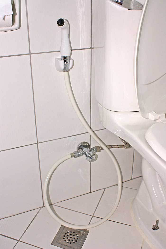 Douche hygiénique dans les toilettes: caractéristiques et objectif