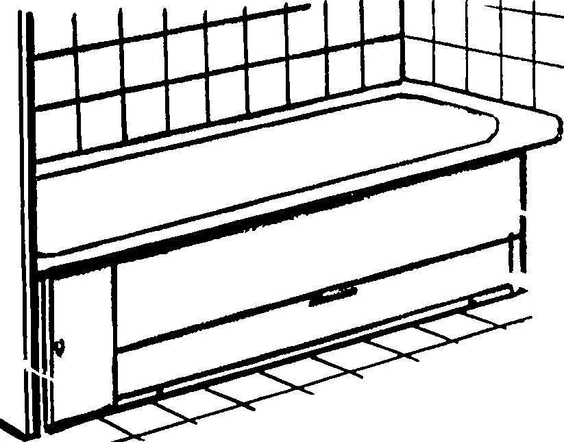 Comment faire un écran de salle de bain fonctionnel avec des étagères