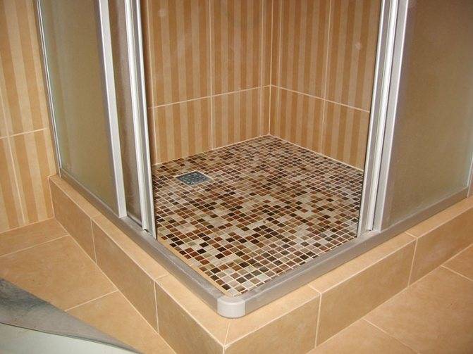 Cabine de douche à faire soi-même - beauté et fiabilité