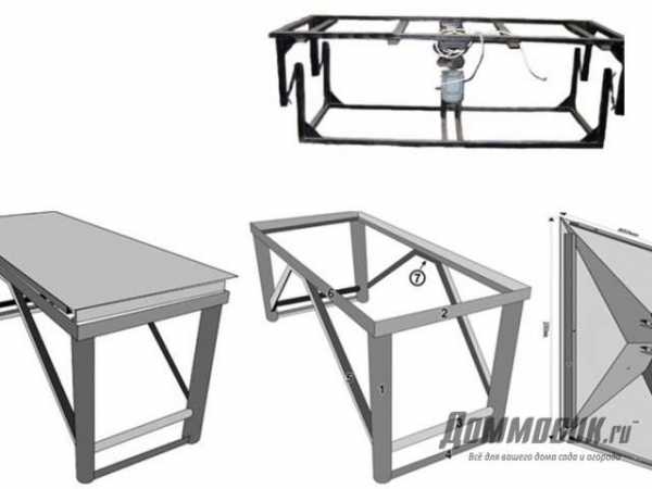 Table vibrante artisanale pour la production de dalles de pavage