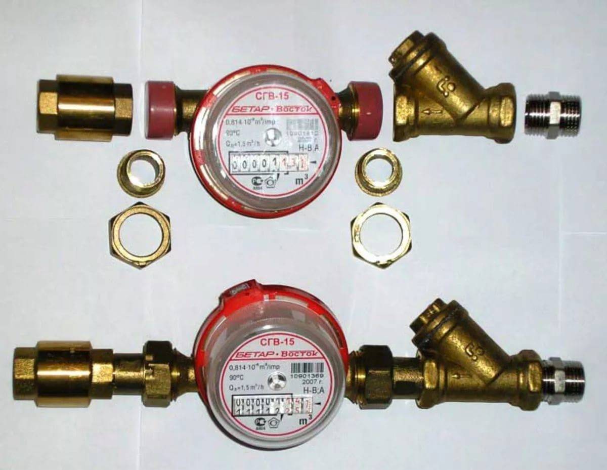 Types de compteurs d'eau : aperçu des variétés existantes + conseils pour choisir