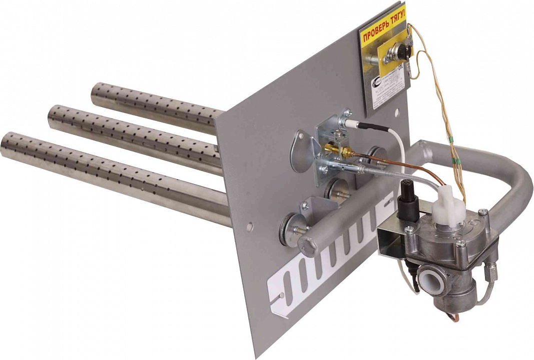 Brûleurs à gaz pour poêles: chauffage dans le bain et dans la maison, brûleurs de poêle avec automatisation, calcul du nombre de brûleurs d'une chambre et autre poêle