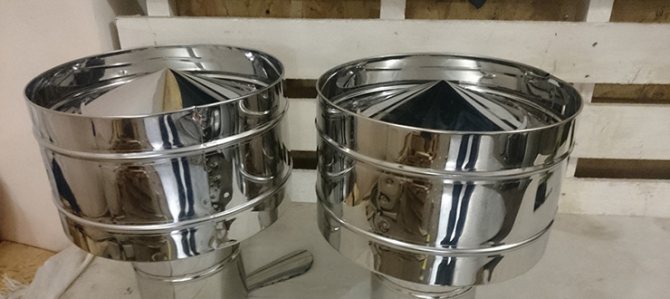 Comment fabriquer et installer indépendamment un déflecteur sur la cheminée d'une chaudière de chauffage