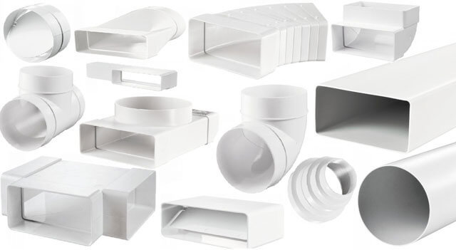 Installation de conduits de ventilation en plastique: comment assembler un système de tuyaux en polymère