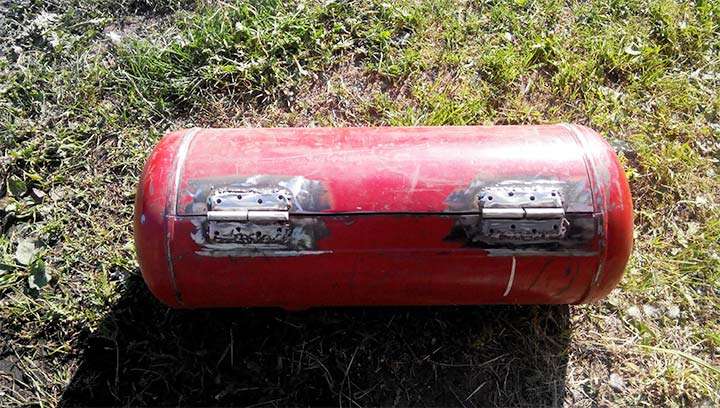 Brasier à faire soi-même à partir d'une bouteille de gaz: instructions et caractéristiques