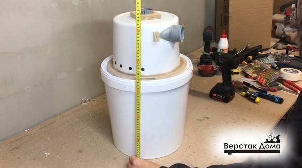 Comment fabriquer soi-même un cyclone pour aspirateur: appareil + instructions de montage détaillées