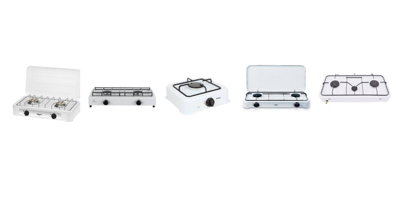 Aperçu des meilleurs réchauds à gaz pour une bouteille de gaz pour donner atlanta ath-1805, gefest 700-02, tesler gs-20, fret 12.120, dream 221-01ge