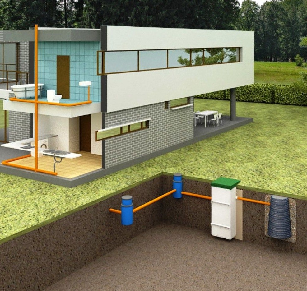 Assainissement central dans une maison privée, avantages et inconvénients, comment mettre en œuvre