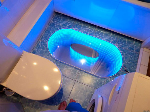 Éclairage LED à faire soi-même - comment le faire dans un appartement, éclairage à diodes dans la cuisine, pour escaliers, meubles, rideaux et fleurs, installation de panneaux led + photo