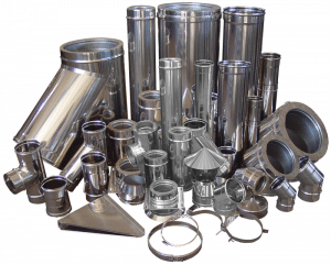 Dispositif et installation d'une cheminée coaxiale