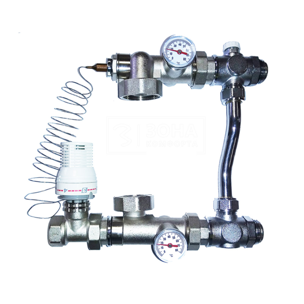 Mélangeur pour plancher chauffant : qu'est-ce qu'un collecteur, comment ça marche et comment est-il agencé ?