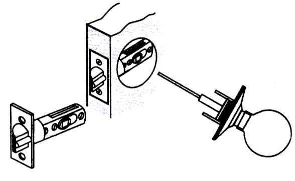 Installation à faire soi-même d'une poignée sur une porte intérieure (vidéo)