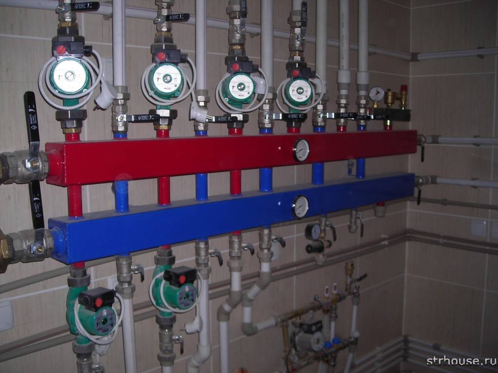 Collecteur pour chauffage: principe de fonctionnement, règles d'installation et de raccordement