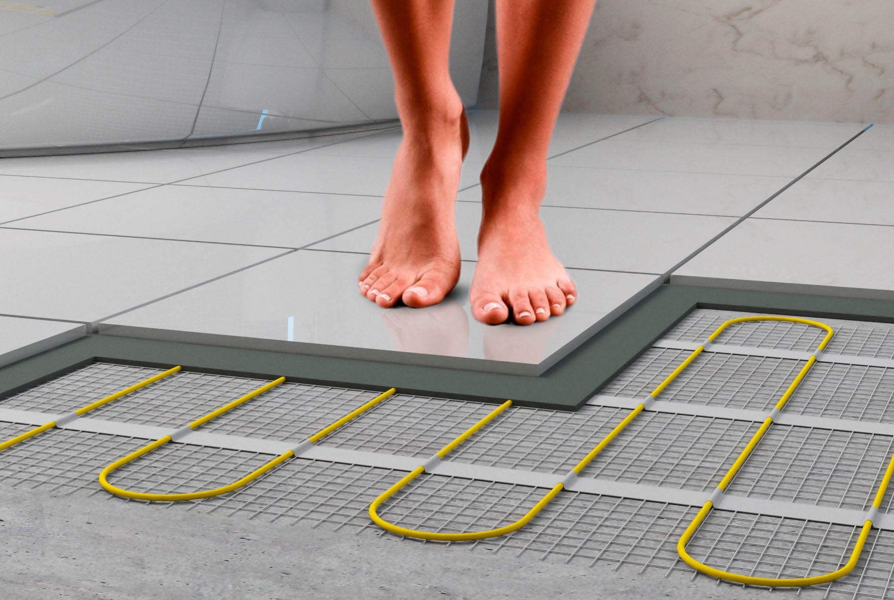 Le chauffage au sol le plus économique : nous analyserons quel étage est le plus rentable