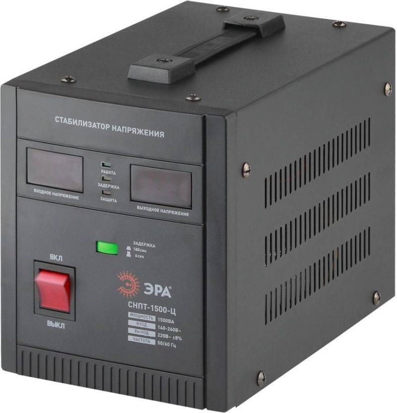 Stabilisateurs de tension pour chaudière à gaz Baxi : TOP-12 des meilleurs modèles selon les consommateurs