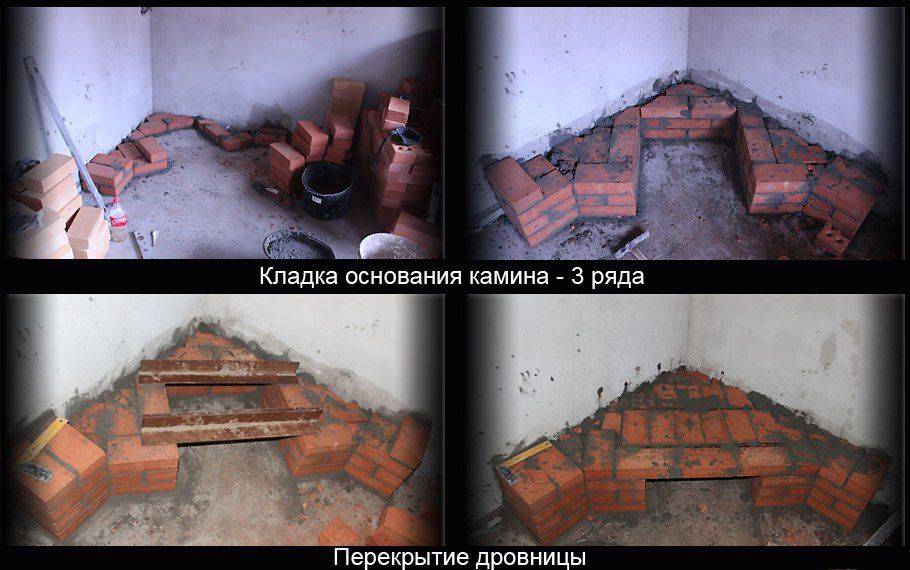 Instructions d'installation de l'insert de cheminée à faire soi-même avec photo - options de sol