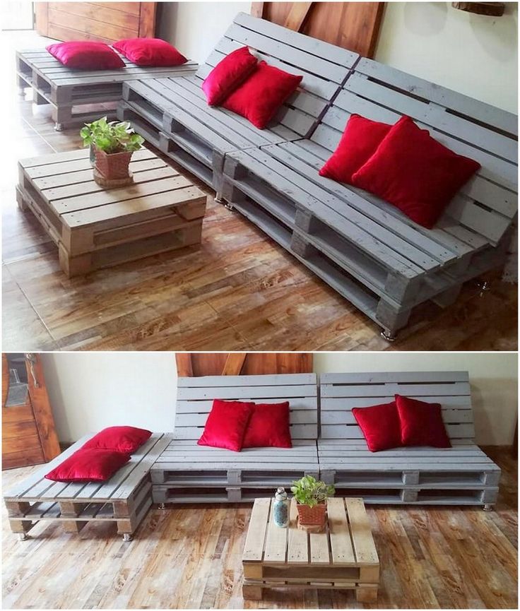 Instructions pour fabriquer des meubles à partir de palettes: 110 photos des meilleures idées et conseils pour les mettre en œuvre