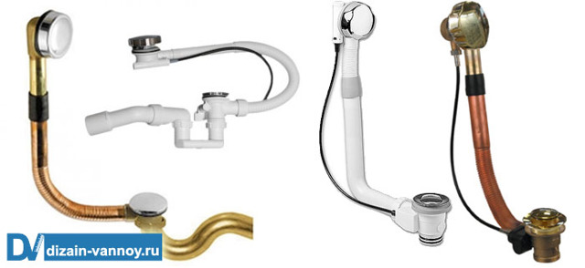 Tuyauterie de baignoire : aperçu des types de systèmes de vidange-débordement + instructions d'installation étape par étape