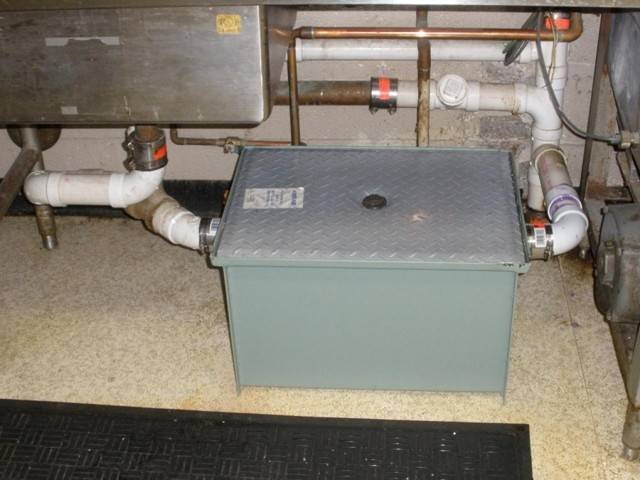 Piège à graisse pour le lavage: installation à faire soi-même