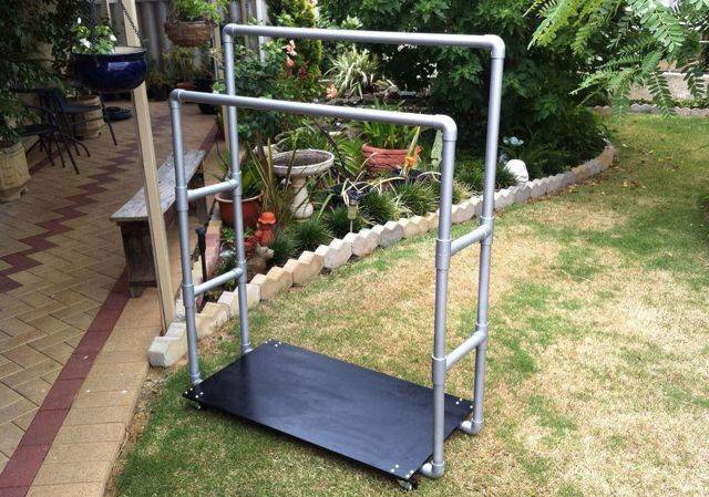 Support de tuyau en pvc à faire soi-même: instructions étape par étape, photo