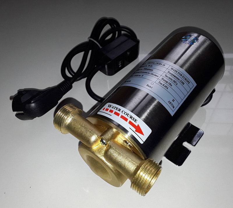 Pompe pour augmenter la pression de l'eau dans une maison privée et dans un appartement: types, principe de fonctionnement, raccordement, aperçu des meilleurs modèles