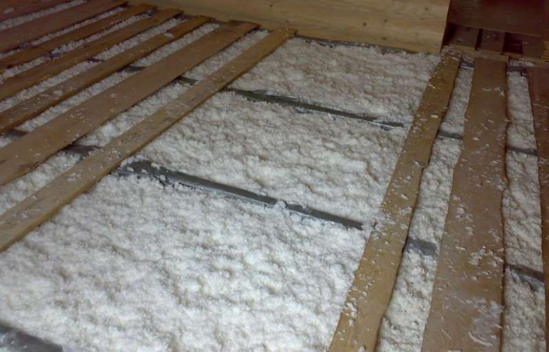 Isolation du sol dans une maison en bois: procédure de travail + appareils de chauffage populaires