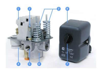 Pressostat eau : principe de fonctionnement + calage et réglage